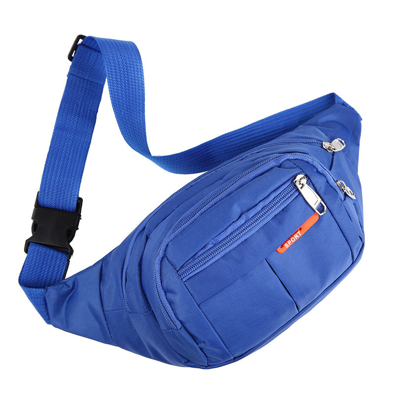 Wholesale Men's waist bag outdoor mountaineering cycling climbing mobile phone bag crossbody chest bag